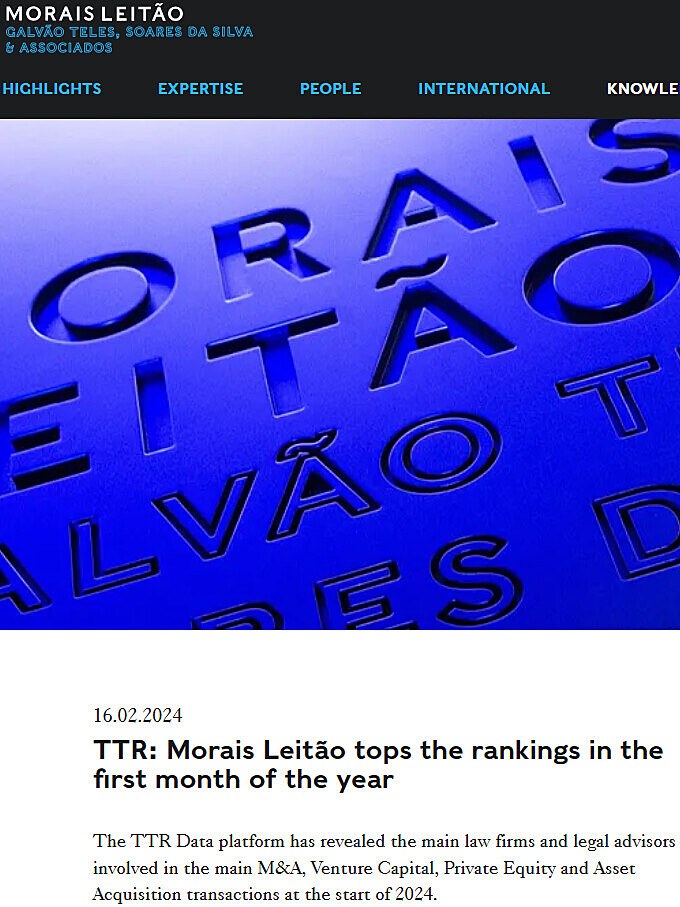 TTR: Morais Leito tops the rankings in the first month of the year